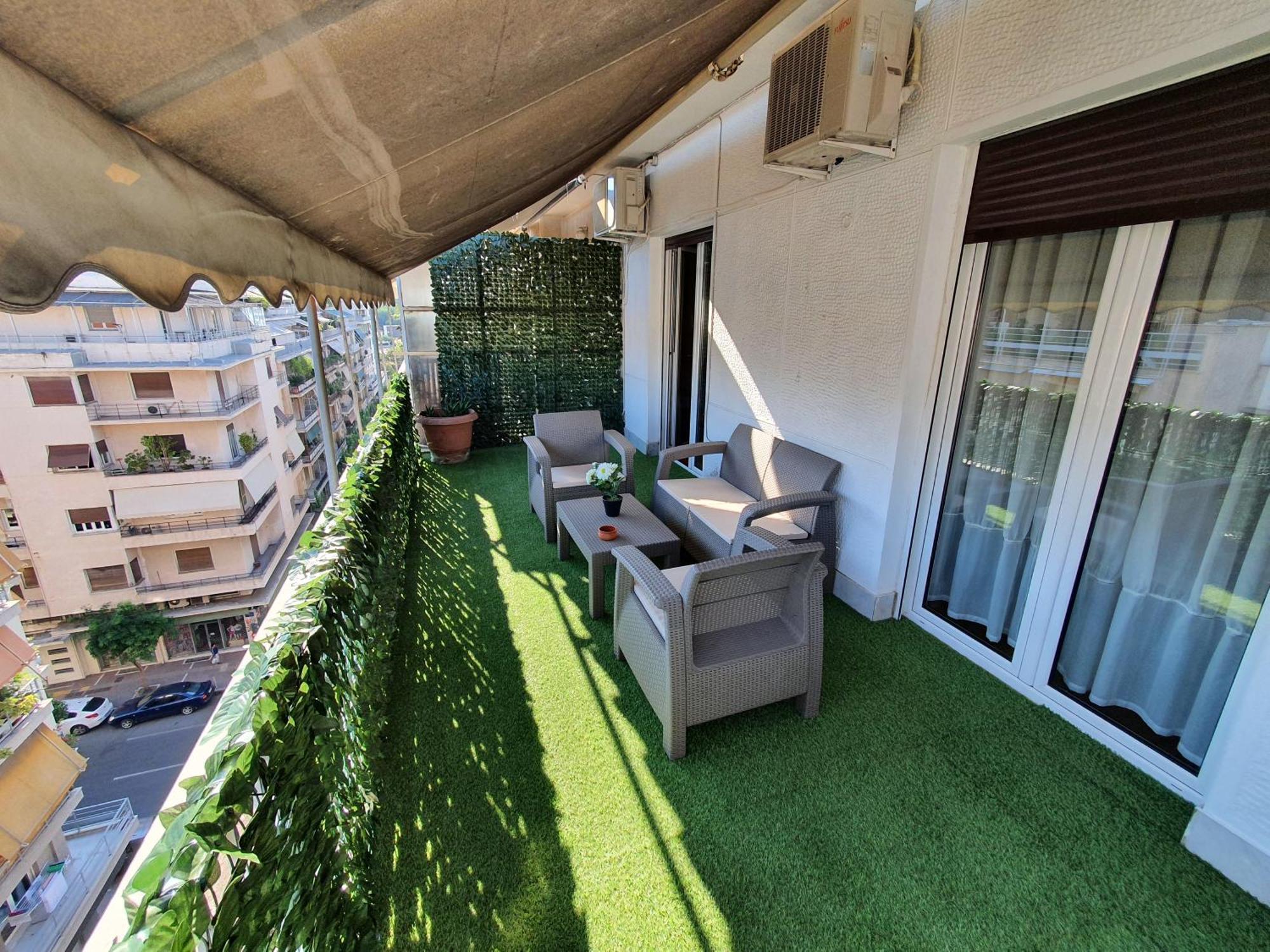 Apartament Pedion Areos Park 4 Center 4 Ateny Zewnętrze zdjęcie